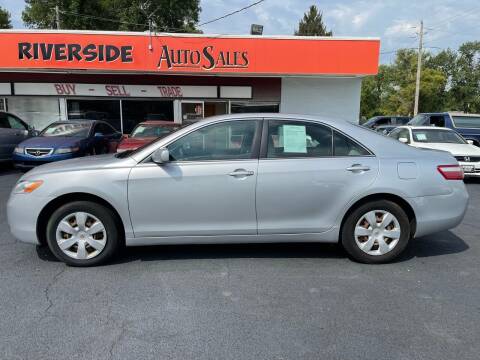 2007 Toyota Camry for sale at RIVERSIDE AUTO SALES in Sioux City IA