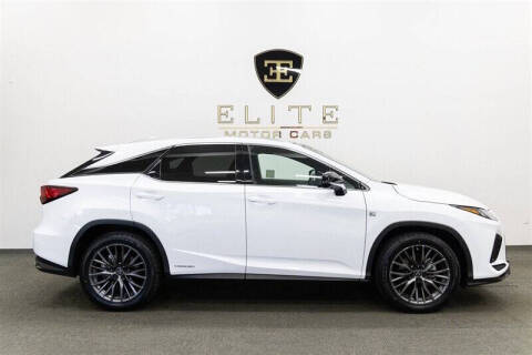 2022 Lexus RX 450h F SPORT Handling