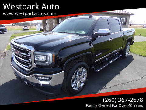 2016 GMC Sierra 1500 for sale at Westpark Auto in Lagrange IN