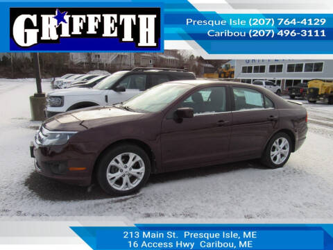 2012 Ford Fusion for sale at Griffeth Mitsubishi - Pre-owned in Caribou ME