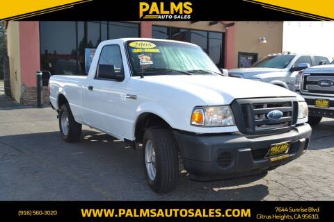 2008 Ford Ranger for sale at Palms Auto Sales in Citrus Heights CA