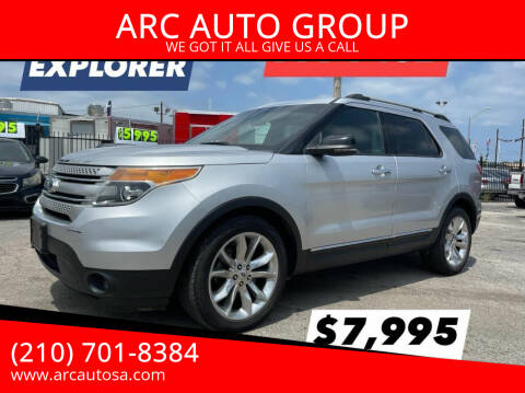 2013 Ford Explorer for sale at ARC AUTO GROUP in San Antonio TX