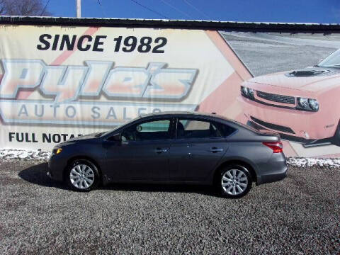 2017 Nissan Sentra for sale at Pyles Auto Sales in Kittanning PA