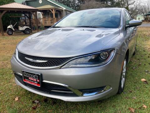 2017 Chrysler 200 for sale at March Motorcars in Lexington NC