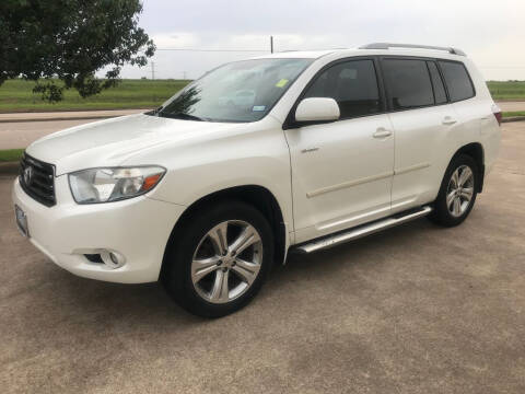 2009 Toyota Highlander for sale at BestRide Auto Sale in Houston TX