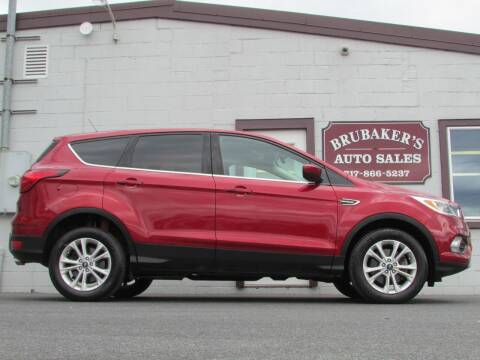 2019 Ford Escape for sale at Brubakers Auto Sales in Myerstown PA