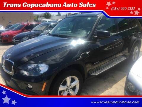 2009 BMW X5 for sale at TransCopacabana.Com in Hollywood FL