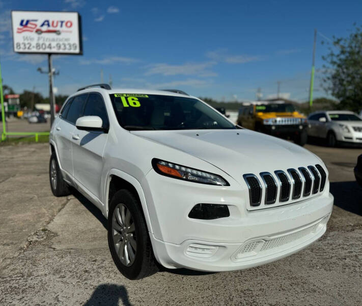 2016 Jeep Cherokee for sale at US Auto Group in South Houston TX