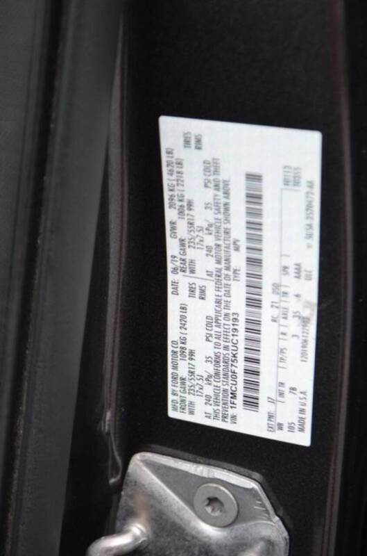 2019 Ford Escape S