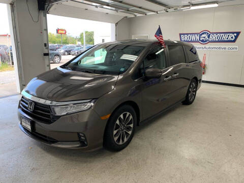 2021 Honda Odyssey for sale at Brown Brothers Automotive Sales And Service LLC in Hudson Falls NY