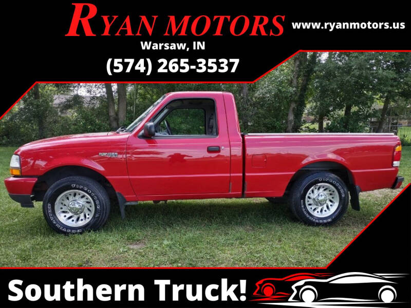 1999 Ford Ranger for sale at Ryan Motors LLC in Warsaw IN