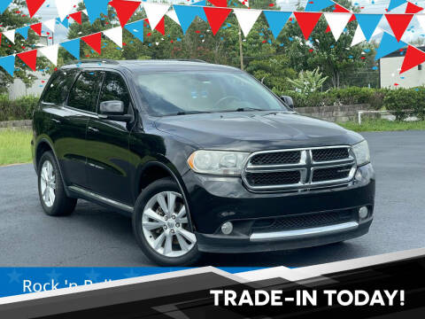 2012 Dodge Durango for sale at Rock 'N Roll Auto Sales in West Columbia SC