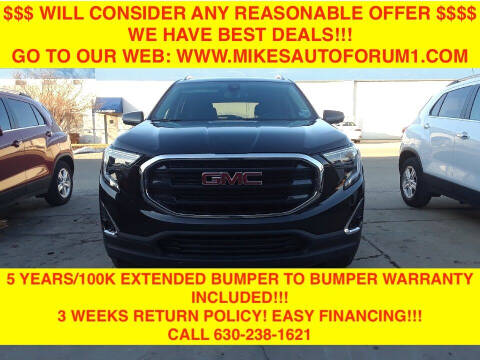 2020 GMC Terrain for sale at Mikes Auto Forum in Bensenville IL