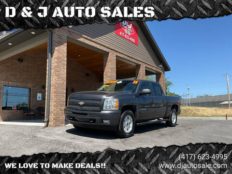2011 Chevrolet Silverado 1500 for sale at D & J AUTO SALES in Joplin MO
