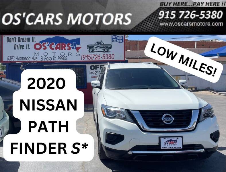 2020 Nissan Pathfinder for sale at Os'Cars Motors in El Paso TX