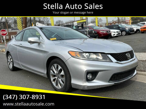 2014 Honda Accord for sale at Stella Auto Sales in Linden NJ