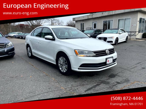 2015 Volkswagen Jetta for sale at European Engineering in Framingham MA