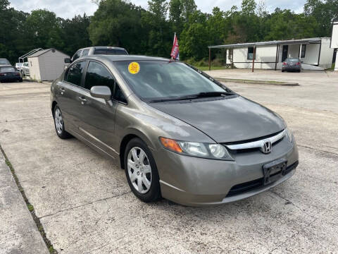 2007 Honda Civic for sale at AUTO WOODLANDS in Magnolia TX