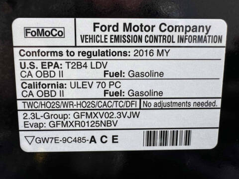 2016 Ford Mustang EcoBoost
