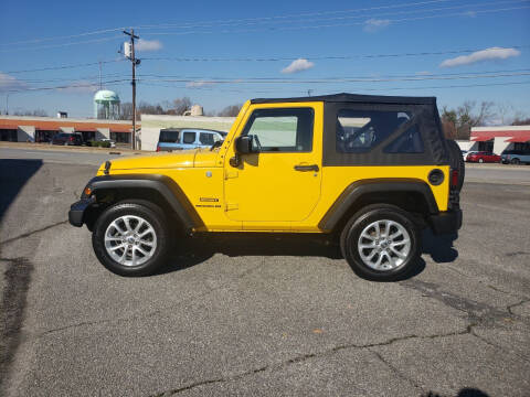 2015 Jeep Wrangler for sale at 4M Auto Sales | 828-327-6688 | 4Mautos.com in Hickory NC