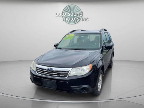 2010 Subaru Forester for sale at Auto Sound Motors, Inc. in Brockport NY