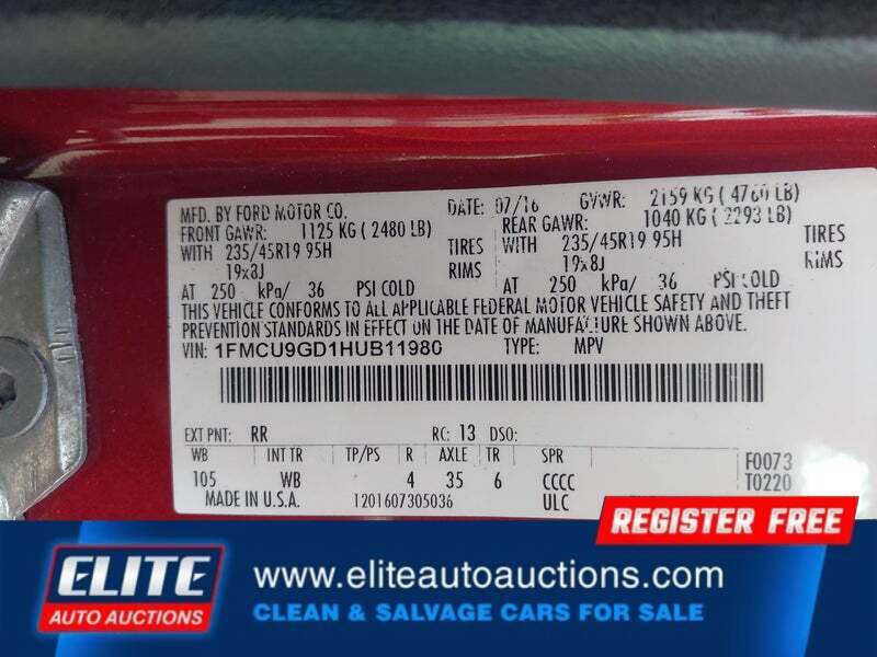 2017 Ford Escape SE