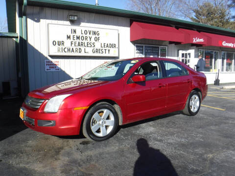 2008 Ford Fusion for sale at GRESTY AUTO SALES in Loves Park IL