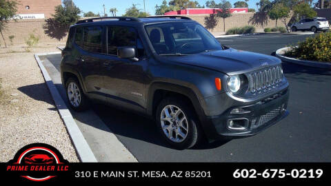 2017 Jeep Renegade for sale at PRIME DEALER, LLC. in Mesa AZ