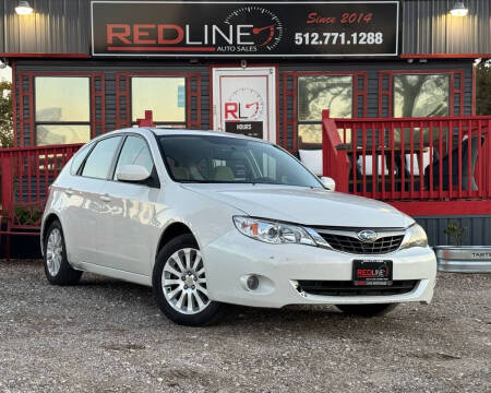 2009 Subaru Impreza for sale at REDLINE AUTO SALES LLC in Cedar Creek TX