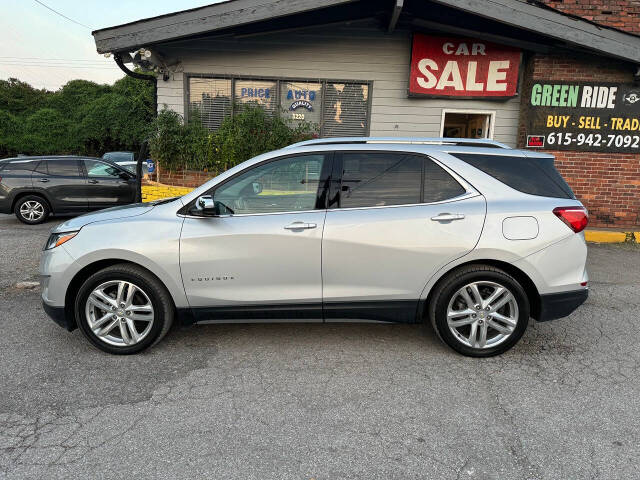 2019 Chevrolet Equinox for sale at Green Ride LLC in NASHVILLE, TN