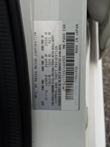 2016 Mazda MAZDA6 i Touring