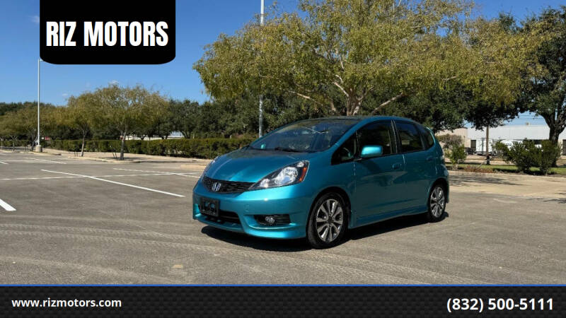 2013 Honda Fit for sale at RIZ MOTORS in Stafford TX