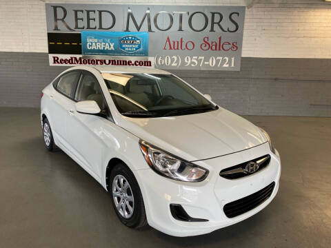 2013 Hyundai Accent for sale at REED MOTORS LLC in Phoenix AZ