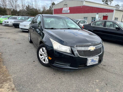 2013 Chevrolet Cruze for sale at Kinda Auto Sales Inc in Clayton NC