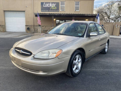 2001 Ford Taurus for sale at LUCKOR AUTO in San Antonio TX