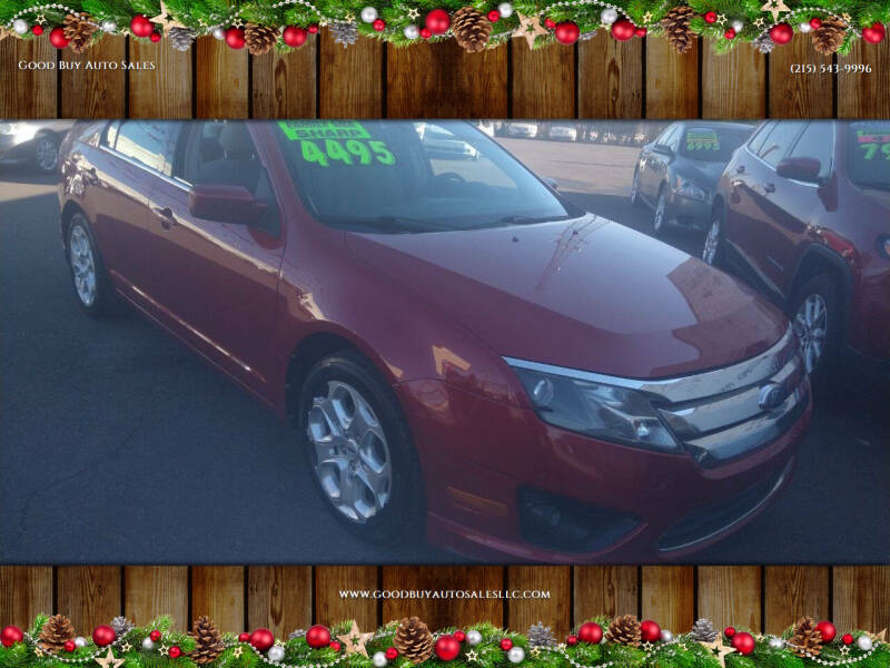 2010 Ford Fusion for sale at Good Buy Auto Sales in Philadelphia PA