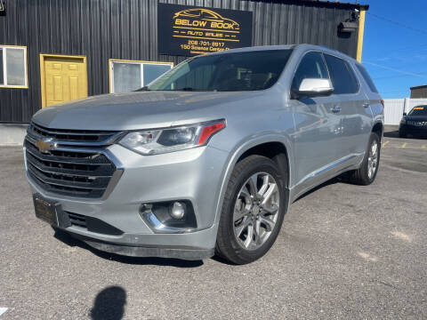 2020 Chevrolet Traverse for sale at BELOW BOOK AUTO SALES in Idaho Falls ID