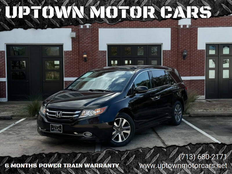 2017 Honda Odyssey for sale at UPTOWN MOTOR CARS in Houston TX