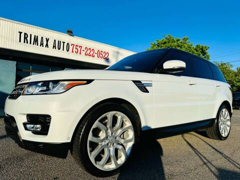 2016 Land Rover Range Rover Sport for sale at Trimax Auto Group in Norfolk VA