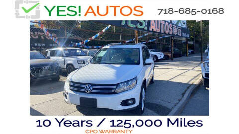 2014 Volkswagen Tiguan for sale at Yes Auto in Elmhurst NY