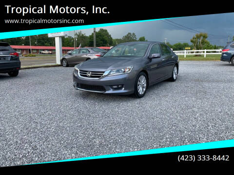 2015 Honda Accord for sale at Tropical Motors, Inc. in Riceville TN