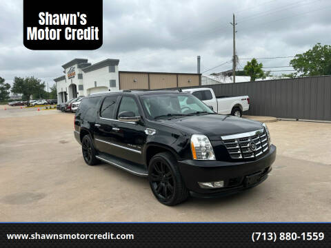 2010 Cadillac Escalade ESV for sale at Shawn's Motor Credit in Houston TX