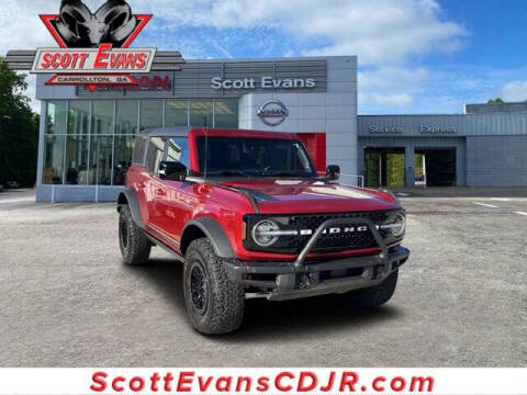 2021 Ford Bronco for sale at SCOTT EVANS CHRYSLER DODGE in Carrollton GA