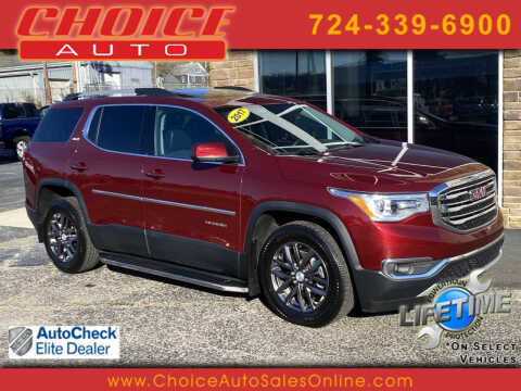 2017 GMC Acadia for sale at CHOICE AUTO SALES in Murrysville PA