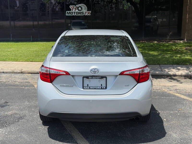 2016 Toyota Corolla LE
