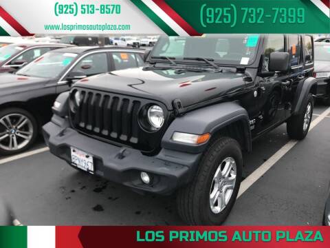 2020 Jeep Wrangler Unlimited for sale at Los Primos Auto Plaza in Antioch CA