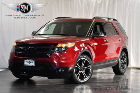 2014 Ford Explorer for sale at ZONE MOTORS in Addison IL