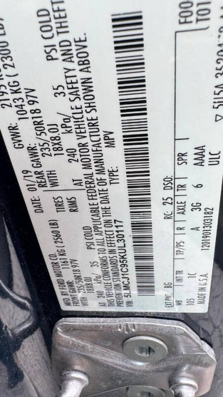 2019 Lincoln MKC Premiere