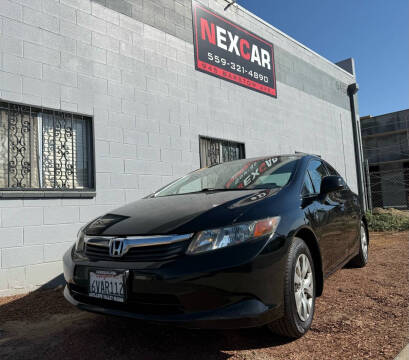 2012 Honda Civic for sale at NexCar in Clovis CA