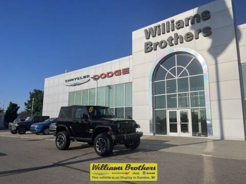 2015 Jeep Wrangler for sale at Williams Brothers Pre-Owned Monroe in Monroe MI